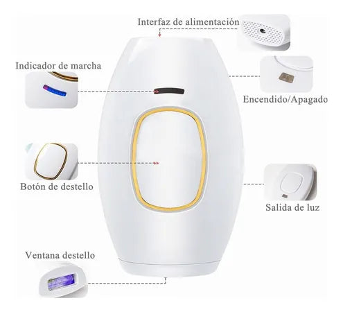 Depilador Láser MouveBy LPL